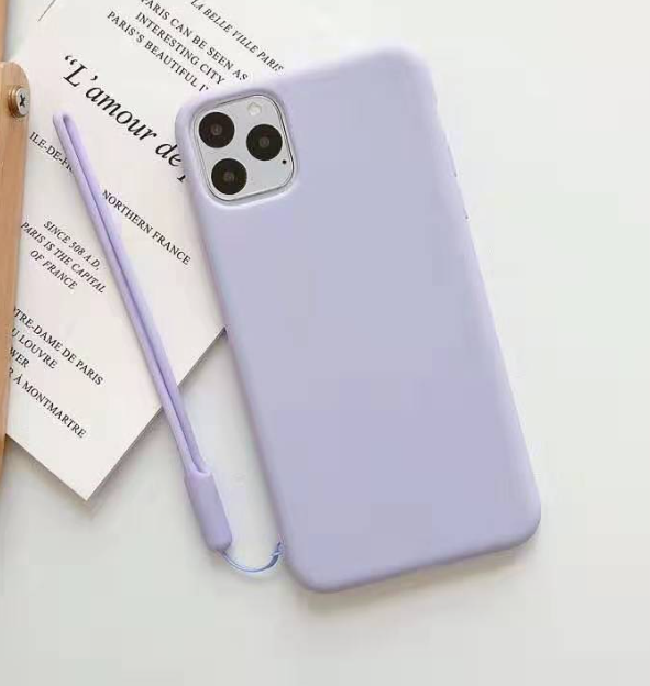 Silicone Phone Case - Solid Color Phone Cover
