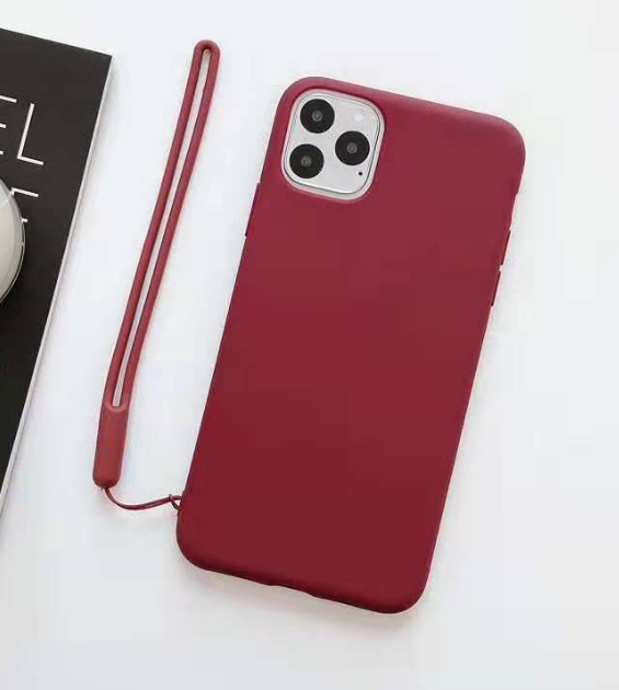 Silicone Phone Case - Solid Color Phone Cover
