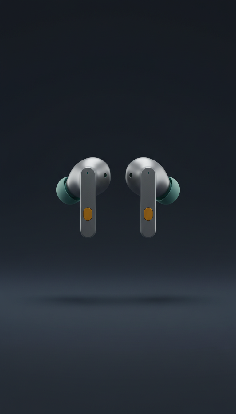 Wireless Earbuds with Aluminum Case